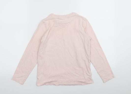 Asda George Girls Pink Solid Top Pyjama Top Size 9-10 Years