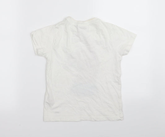 fortnight Boys White Basic T-Shirt Size XS
