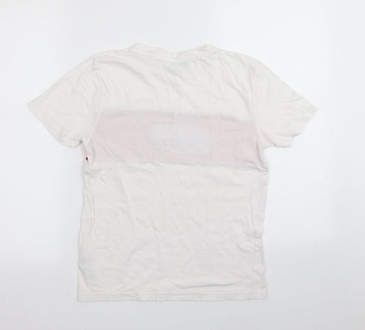 New Look Girls White Basic T-Shirt Size 10-11 Years