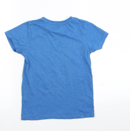 urban dept Boys Blue Basic T-Shirt Size 7 Years