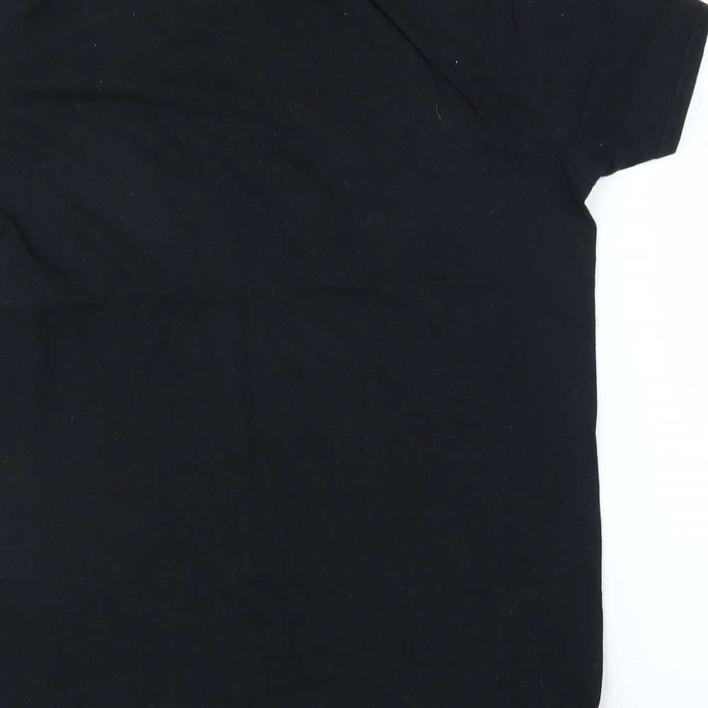 Boohoo Womens Black Basic T-Shirt Size M