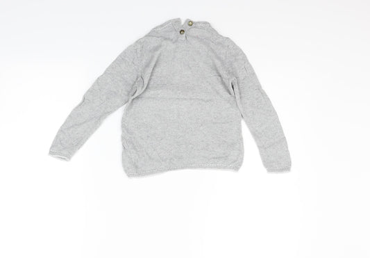 Indigo Girls Grey Cardigan Jumper Size 4-5 Years - Bird