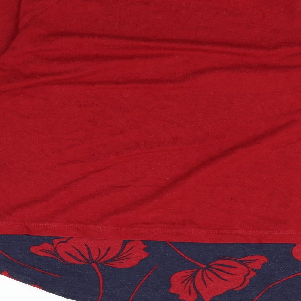 Marks and Spencer Womens Red Pullover Jumper Size 14
