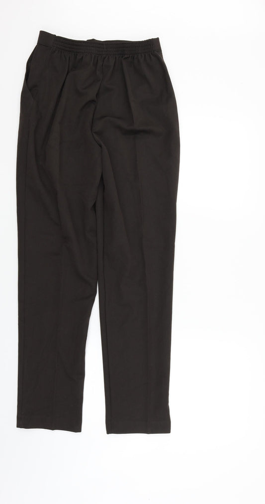 Preworn Womens Brown Sweatpants Trousers Size 12 L27 in