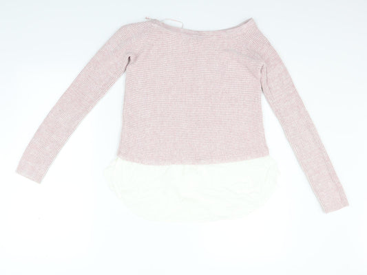 River Island Womens Purple Pullover Jumper Size 12