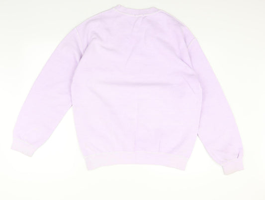 Topshop Womens Purple Pullover Jumper Size M