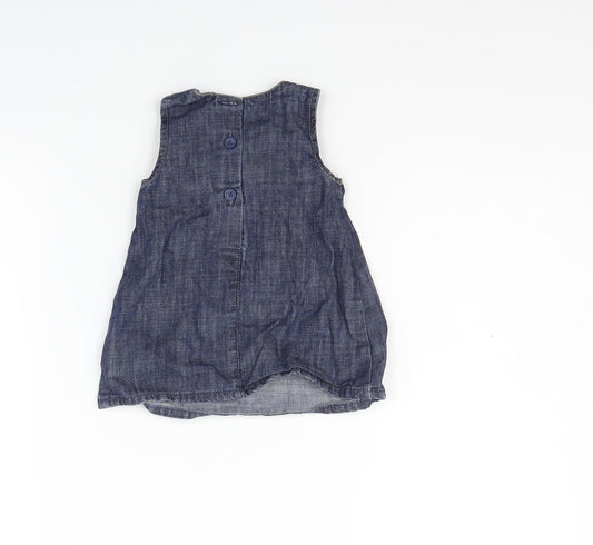 NEXT Girls Blue Fit & Flare Size 0-3 Months