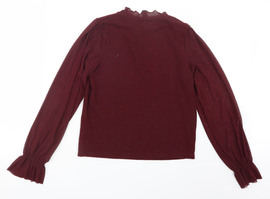 New Look Womens Purple Pullover Jumper Size 10