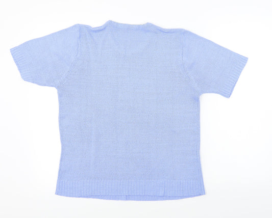 Preworn Womens Blue Pullover Jumper Size L