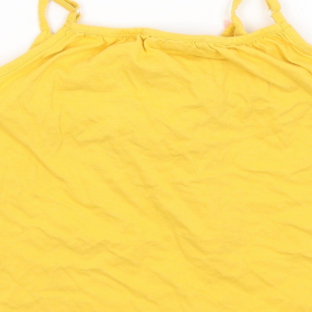 Matalan Girls Yellow Camisole Tank Size 8 Years