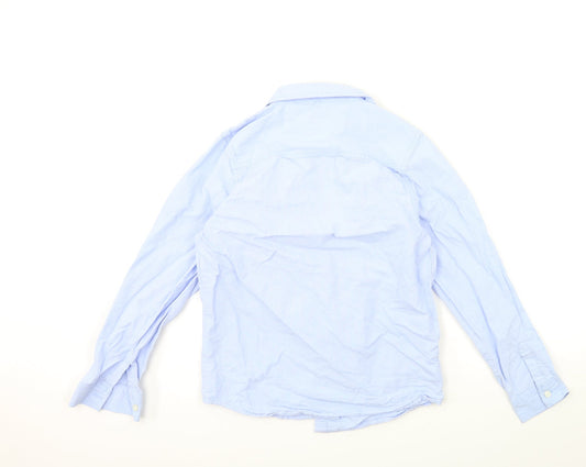 Primark Boys Blue Basic Button-Up Size 12 Years