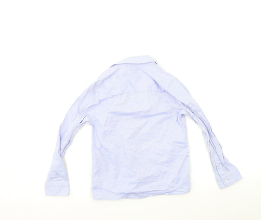 NEXT Boys Blue Basic Button-Up Size 7 Years