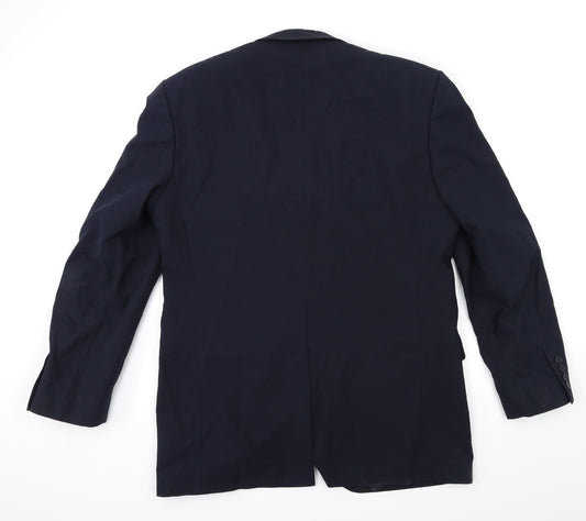 BHS Mens Blue Jacket Suit Jacket Size 42