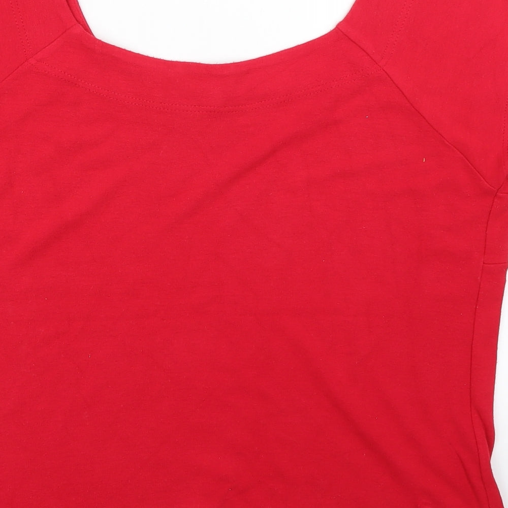 Etam Womens Red Camisole T-Shirt Size 20