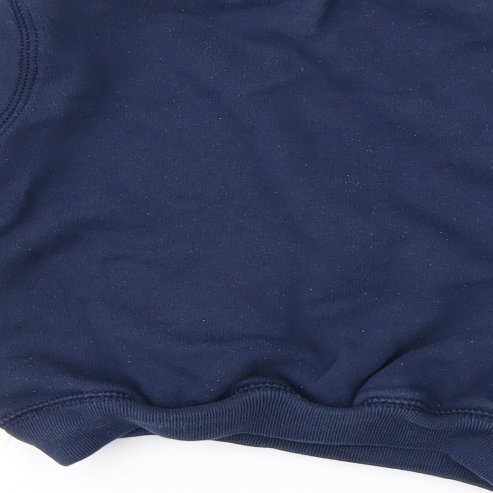 United Colors of Benetton Boys Blue Pullover Sweatshirt Size 2 Years