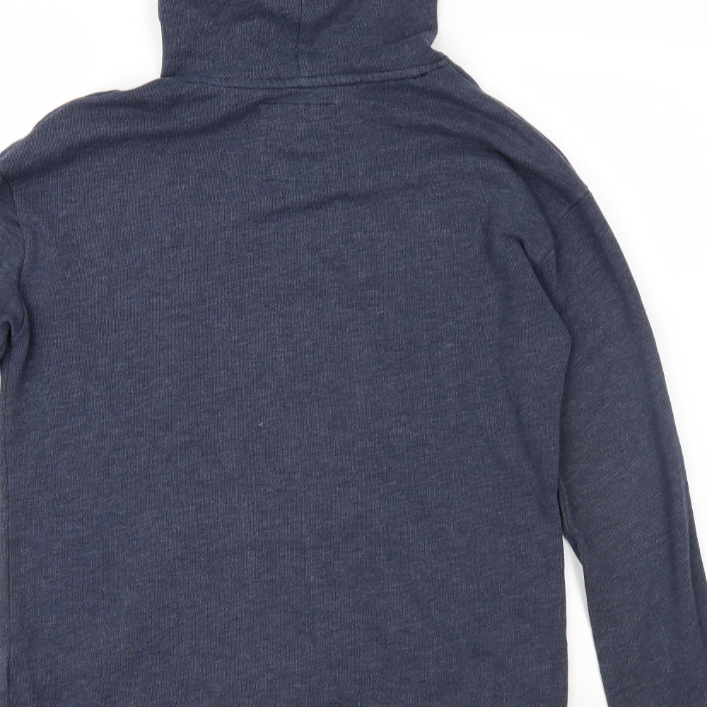 Hollister Womens Blue Pullover Hoodie Size M