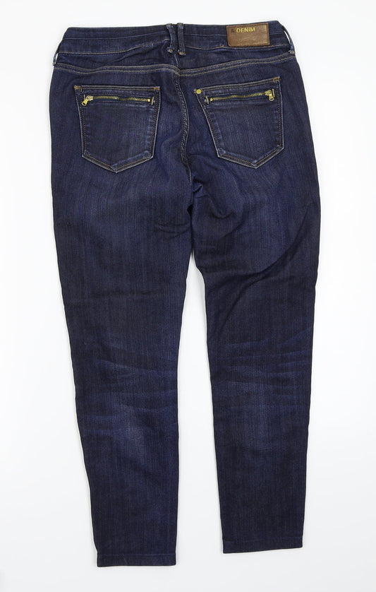 &denim Womens Blue Straight Jeans Size 29 L24 in