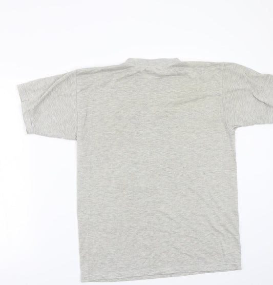 Top shirt Mens Grey T-Shirt Size S