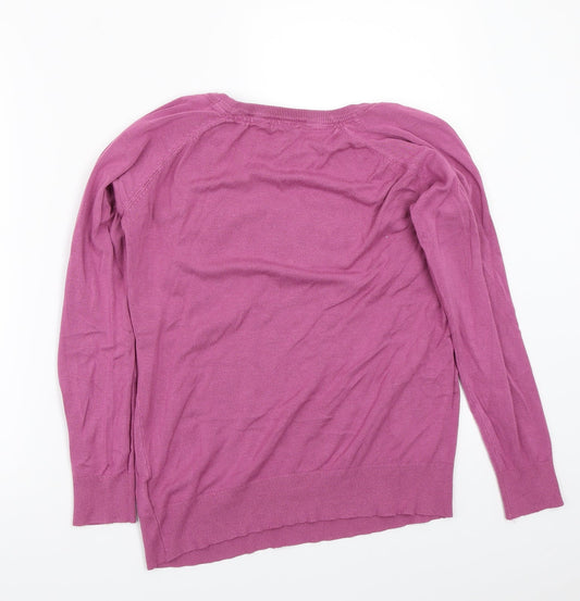 ESMARA Womens Pink Pullover Jumper Size M