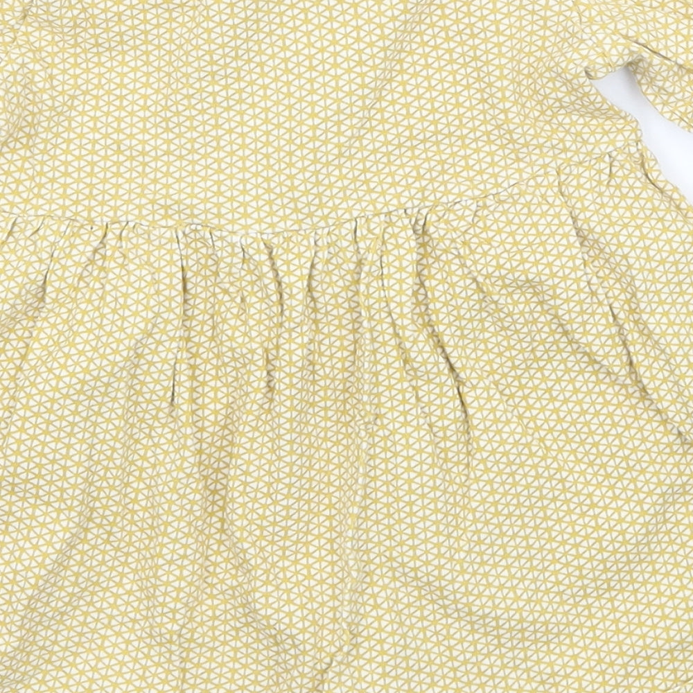 NEXT Baby Yellow Jersey Basic T-Shirt Size 12-18 Months