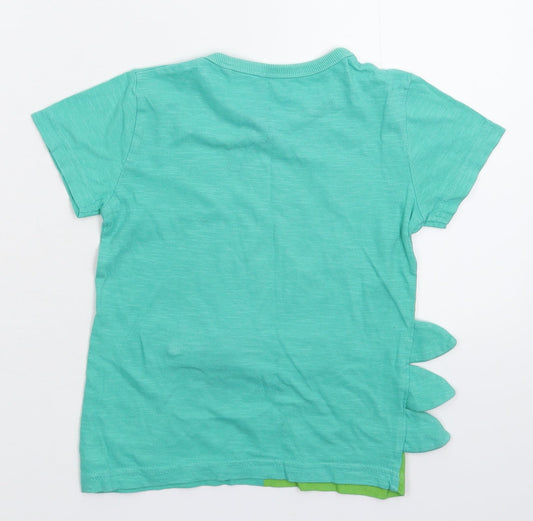 NEXT Boys Green Basic T-Shirt Size S