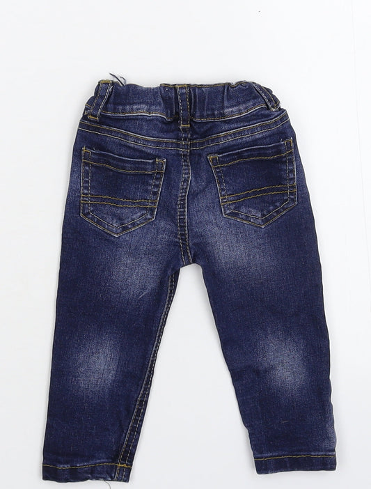 Denim & Co. Baby Blue Denim Capri Jeans Size 6-9 Months