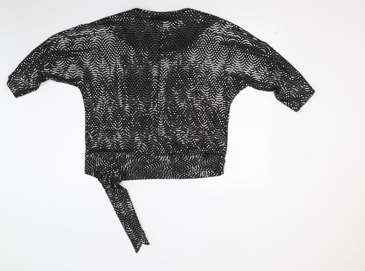 Wallis Womens Silver Pullover Jumper Size M