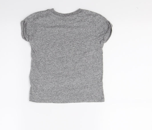 River Island Girls Grey Basic T-Shirt Size 2-3 Years - Nashville