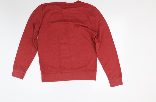 Burton Mens Red Pullover Sweatshirt Size S - Fiji