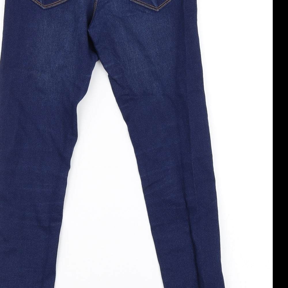 Miss Evie Girls Blue Denim Skinny Jeans Size 11 Years