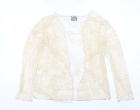Saloos Womens Beige Shrug Jumper Size S
