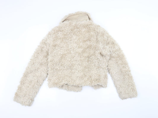 New Look Womens White Jacket Size 10