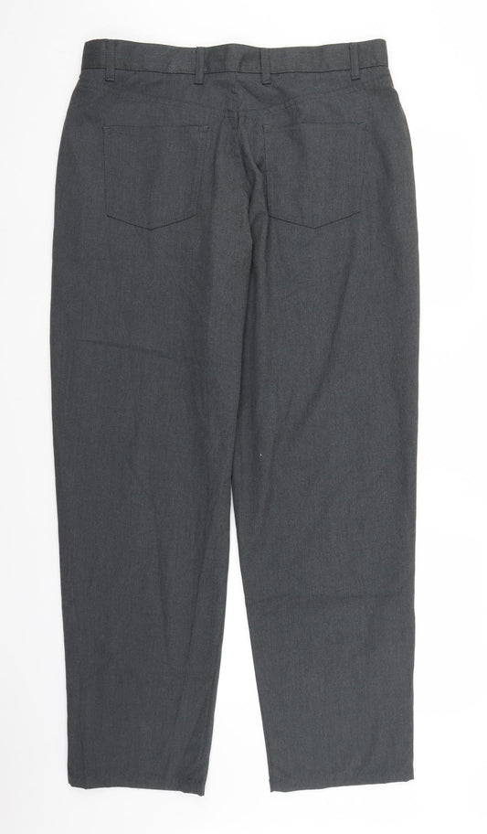 Cedar Wood State Mens Grey Trousers Size 32 in L30 in