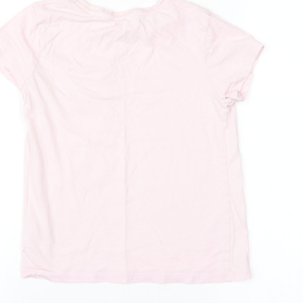 NEXT Girls Pink Blended Fabric Basic Blouse