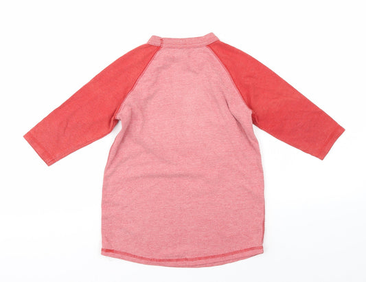 Gap Kids Boys Red Basic T-Shirt Size XS