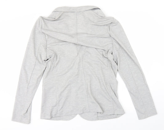 H&M Womens Grey Cardigan Jumper Size M