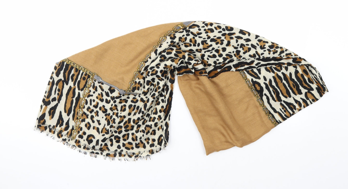 Primark Brown Animal Print Shawl/Wrap
