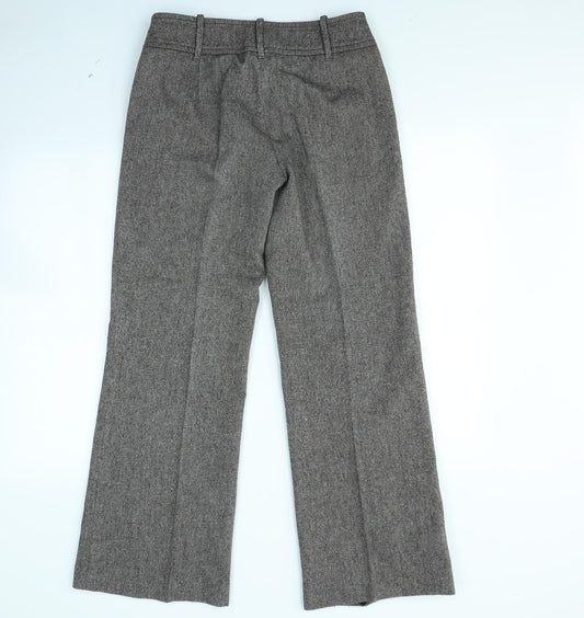 Preworn Womens Brown Dress Pants Trousers Size 12 L30 in