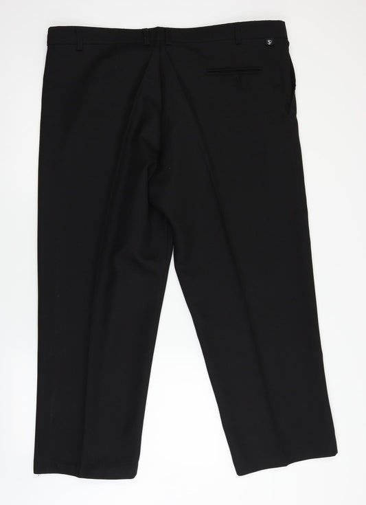 Skope Mens Black Suit Jacket Size 44 L27 in - xs