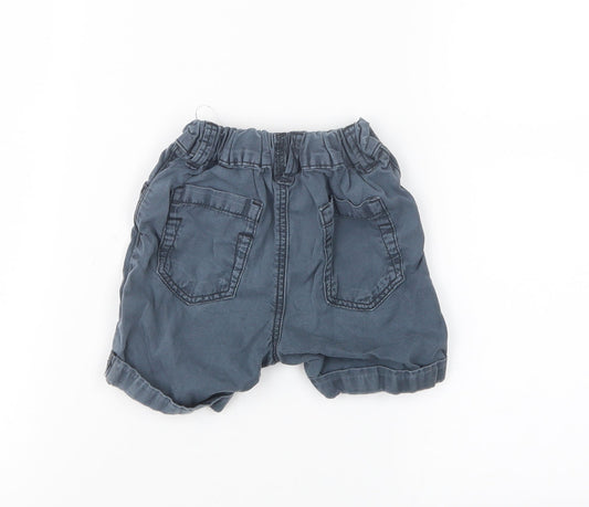 Nutmeg Boys Blue Cropped Jeans Size 12-18 Months - Shorts