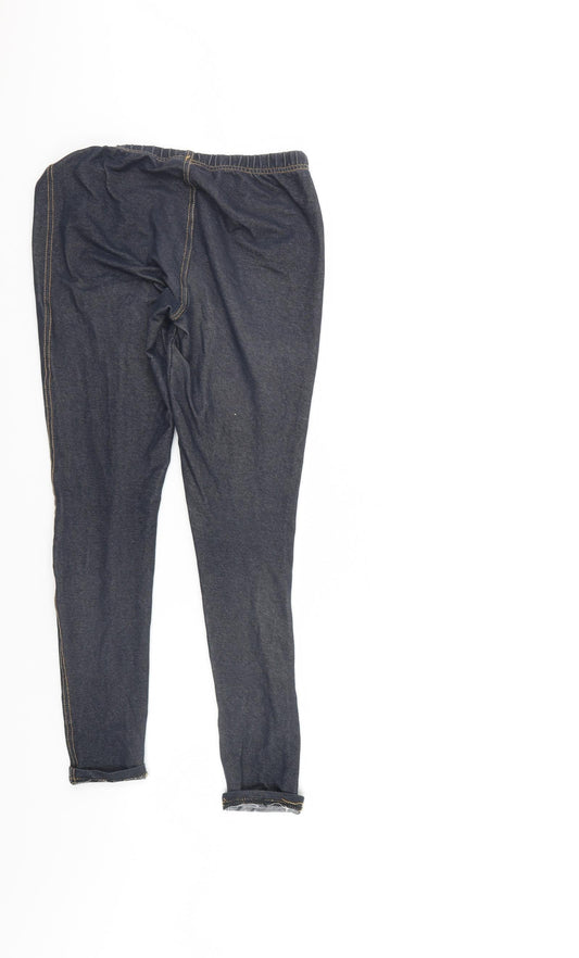 New Look Womens Blue Denim Jegging Jeans Size 10 L25 in