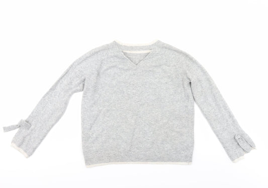 Dorothy Perkins Womens Grey Pullover Jumper Size 14