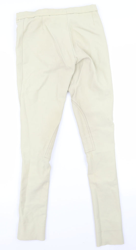 gorringe Womens Beige Rayon Trousers Size 26 L27 in