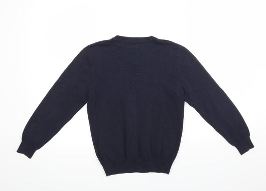 George Girls Blue Pullover Jumper Size 8-9 Years