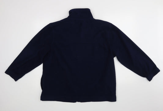 LXD Mens Blue Full Zip Jumper Size L