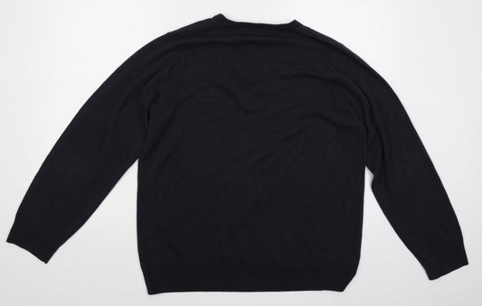 Marks and Spencer Mens Grey Pullover Jumper Size L