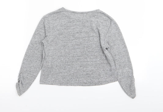 by very Girls Grey Basic T-Shirt Size 6 Years