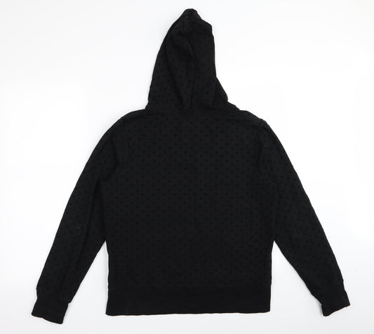 Peacocks Womens Black Pullover Jumper Size 16 - Heart Detail