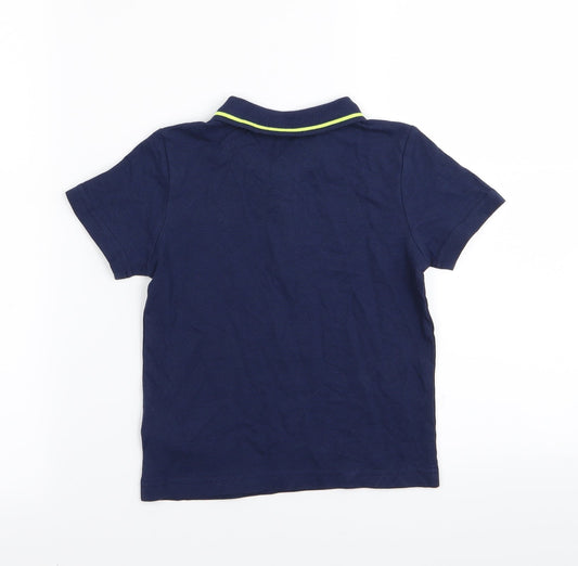 F&F Boys Blue Basic Polo Size 2-3 Years
