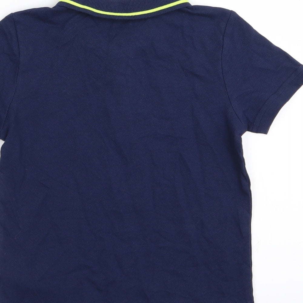 F&F Boys Blue Basic Polo Size 2-3 Years
